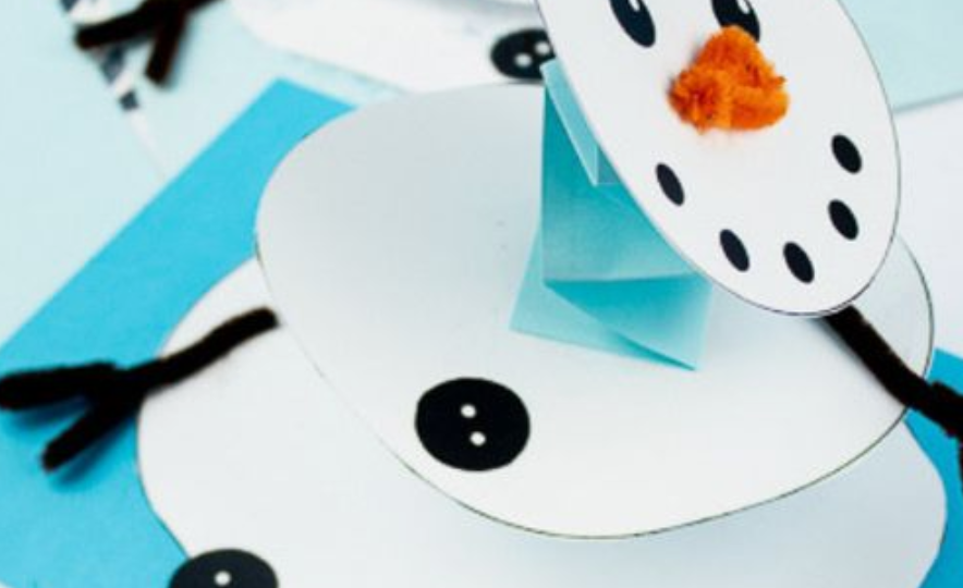 melting snowman craft