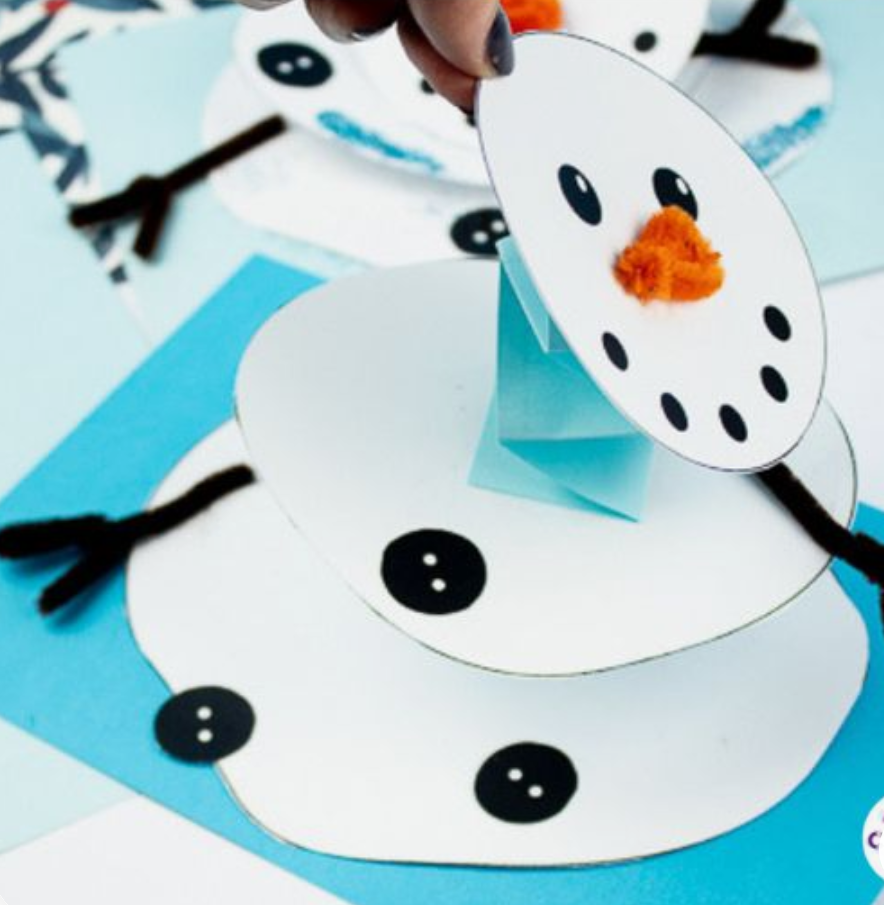 Melting Snowman Craft